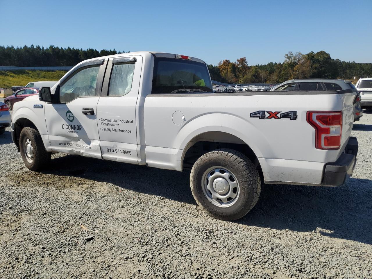 2020 Ford F-150 VIN 1FTEX1EB9LKF24189 Copart auction photo, side damage thumbnail 2
