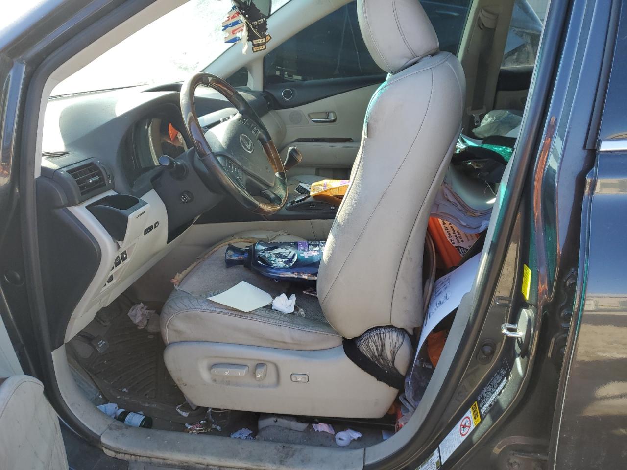 2010 Lexus RX VIN 2T2BK1BA4AC045802 Copart auction photo, front end damage thumbnail 7
