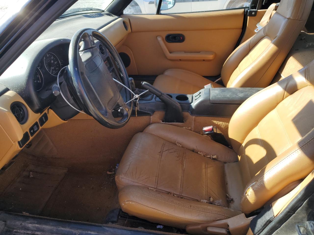 1992 Mazda MX-5 VIN JM1NA3514N1318419 Copart auction photo, front end damage thumbnail 7