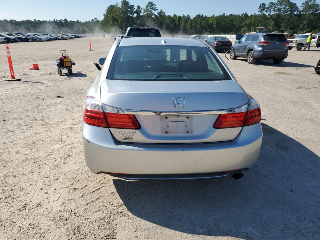 2014 Honda Accord VIN 1HGCR2F85EA186360 Copart auction photo, front end damage thumbnail 6