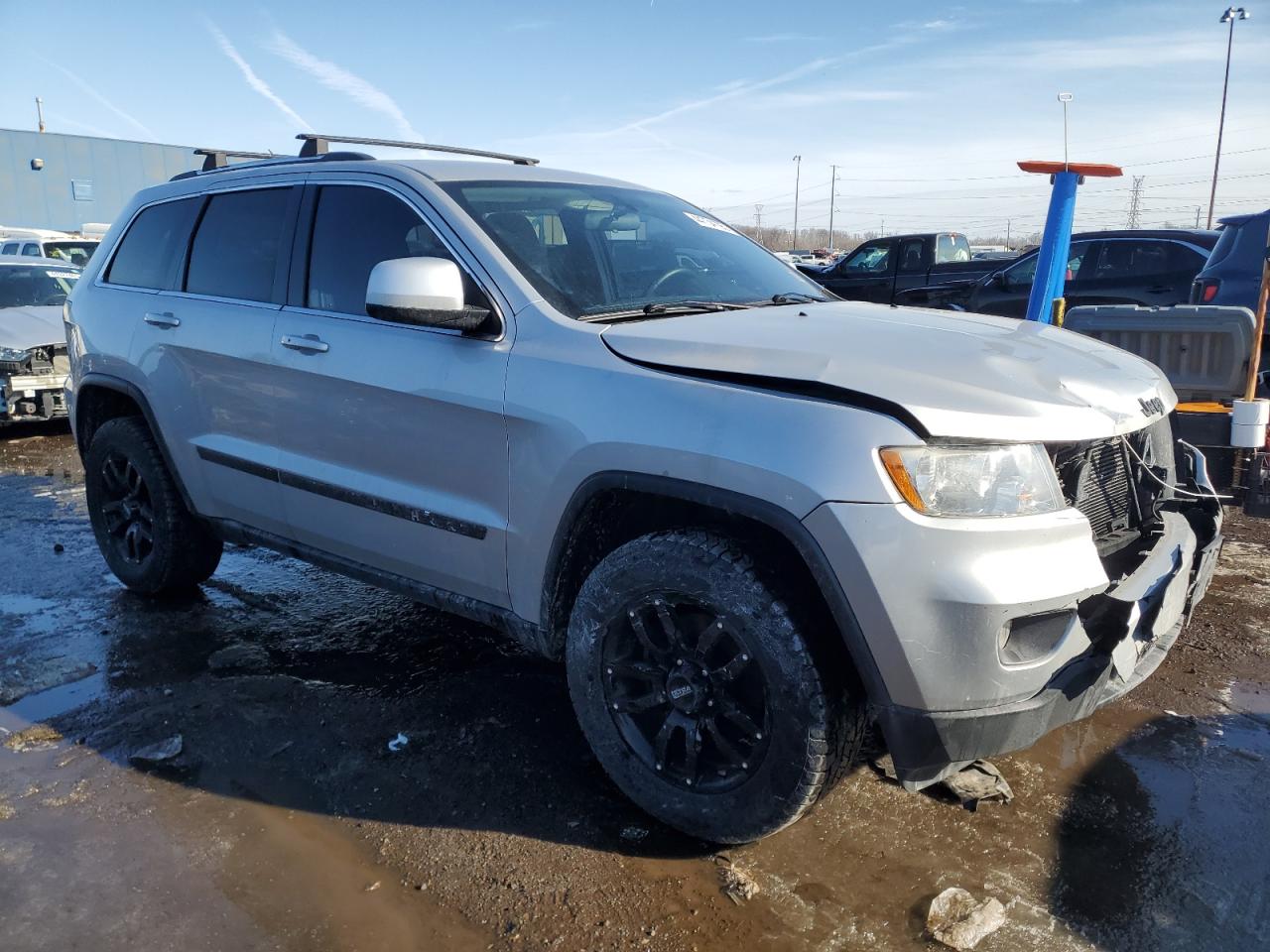 2013 Jeep Grand Cherokee VIN 1C4RJFAG1DC507657 Copart auction photo, front end damage thumbnail 4