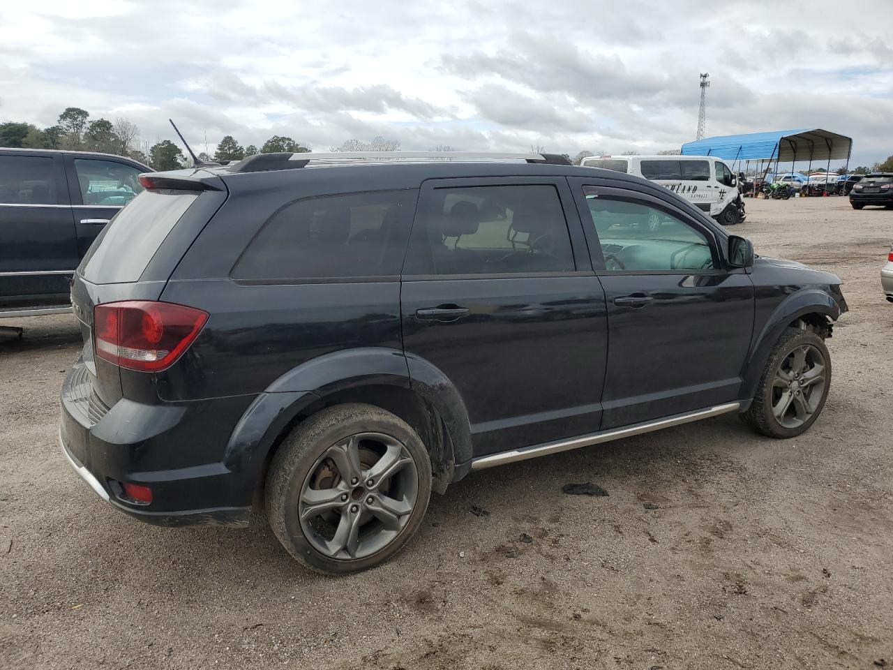 2017 Dodge Journey VIN 3C4PDCGB4HT698512 Copart auction photo, front end / undercarriage damage thumbnail 3