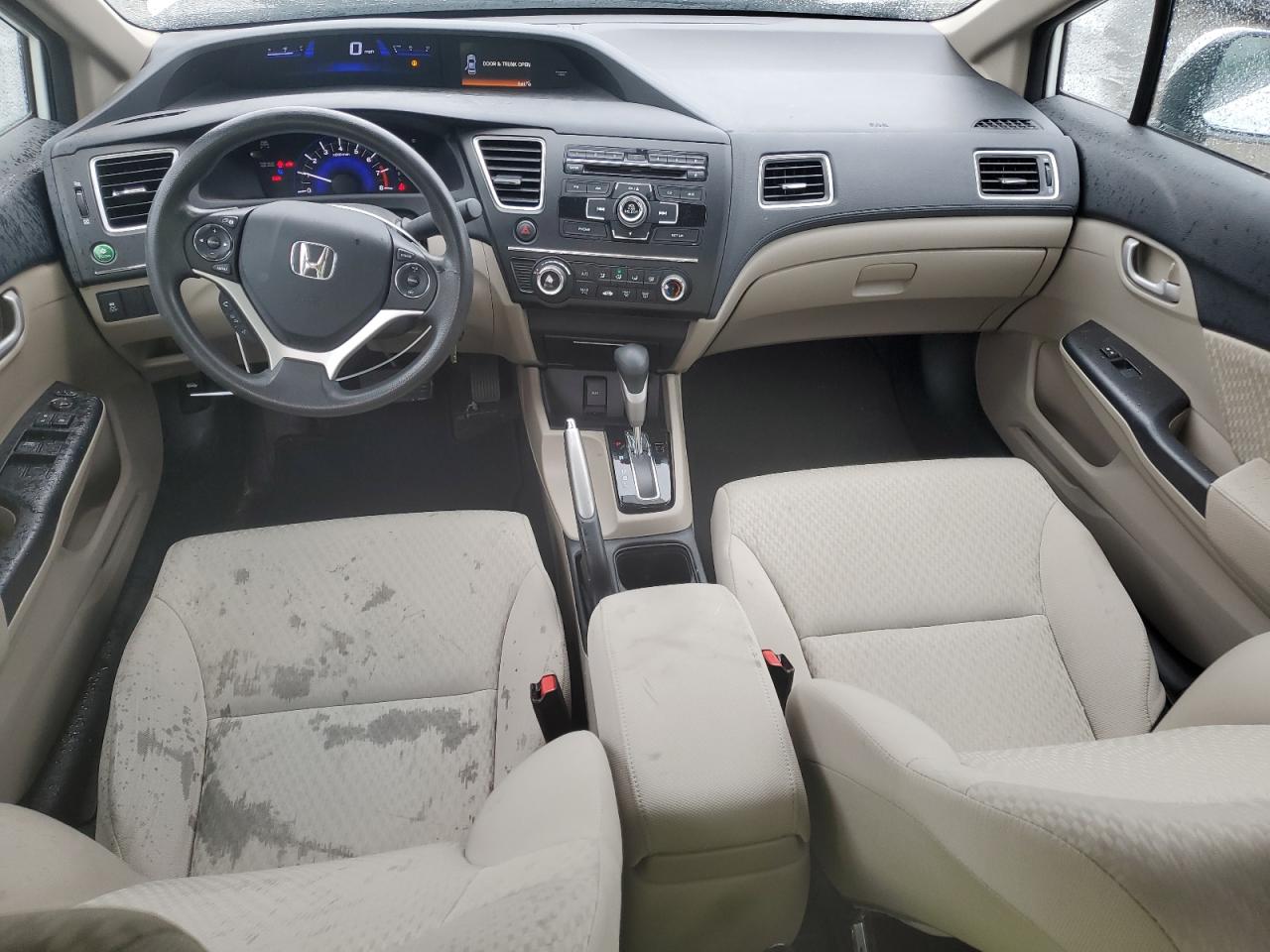 2015 Honda Civic VIN 19XFB2F50FE297175 Copart auction photo, front end / rear end damage thumbnail 8