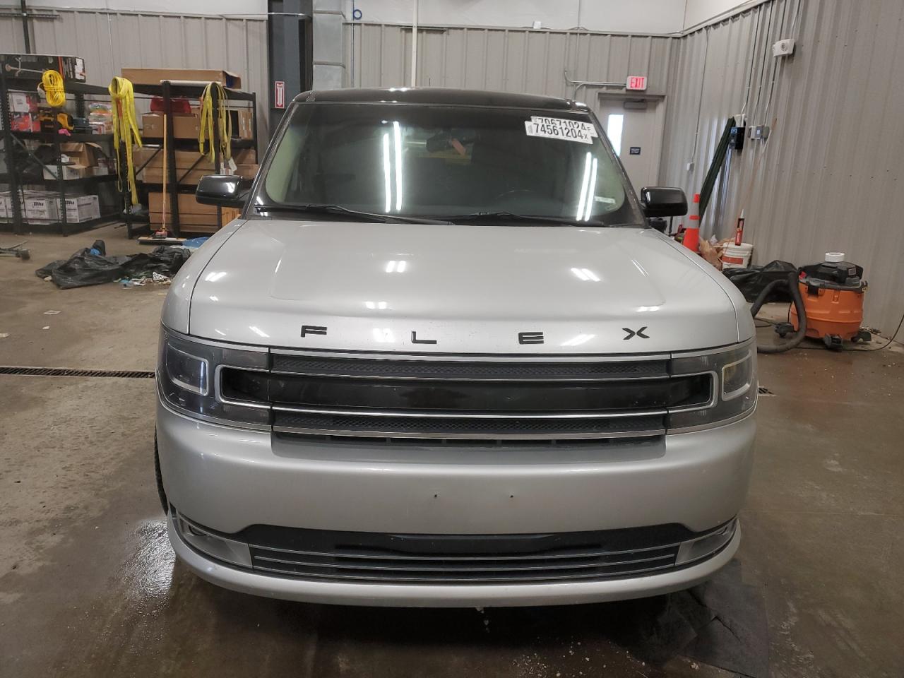 2016 Ford Flex VIN 2FMHK6D80GBA03355 Copart auction photo, side damage thumbnail 5