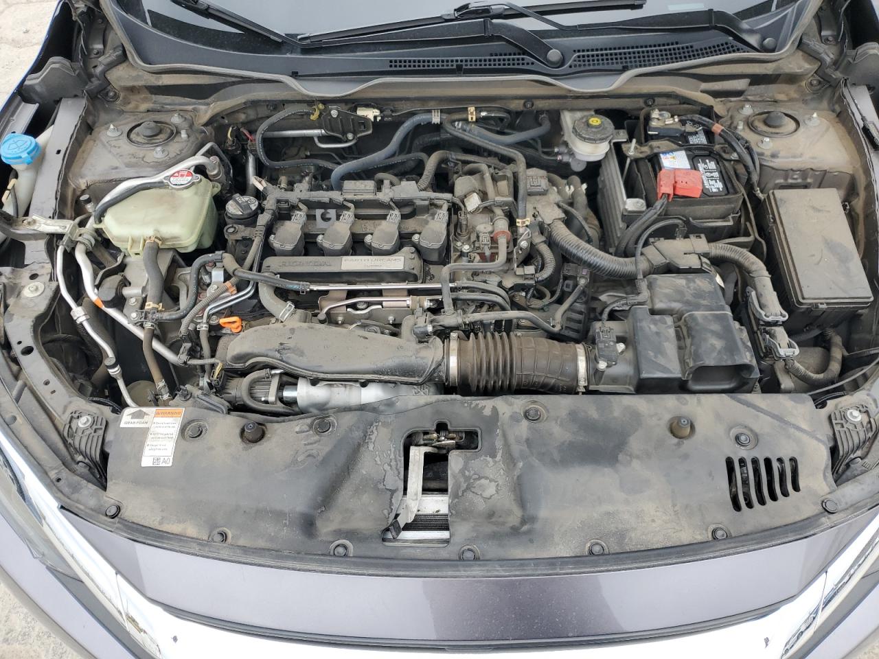 2016 Honda Civic VIN 19XFC1F77GE025166 Copart auction photo, side / rear end damage thumbnail 11