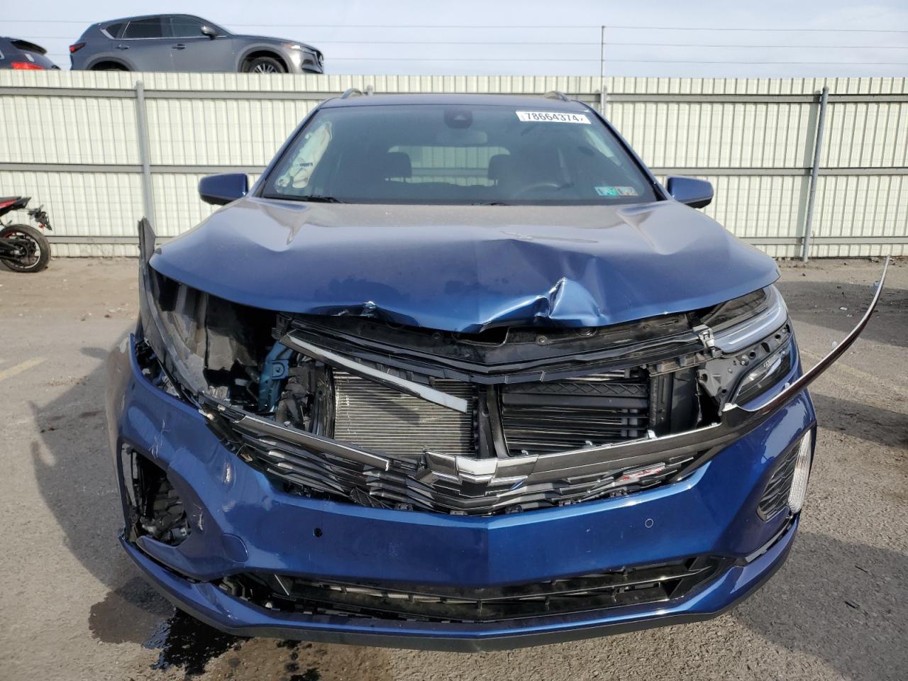 2022 Chevrolet Equinox VIN 3GNAXWEV5NS189677 Copart auction photo, front end damage thumbnail 5