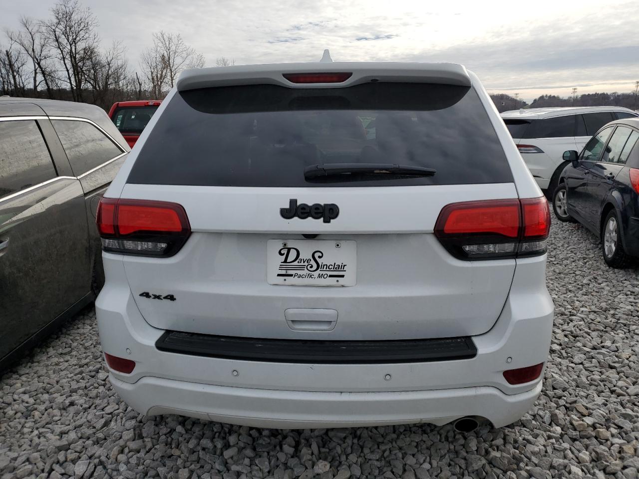 2021 Jeep Grand Cherokee VIN 1C4RJFAG7MC622814 Copart auction photo, front end / side damage thumbnail 6