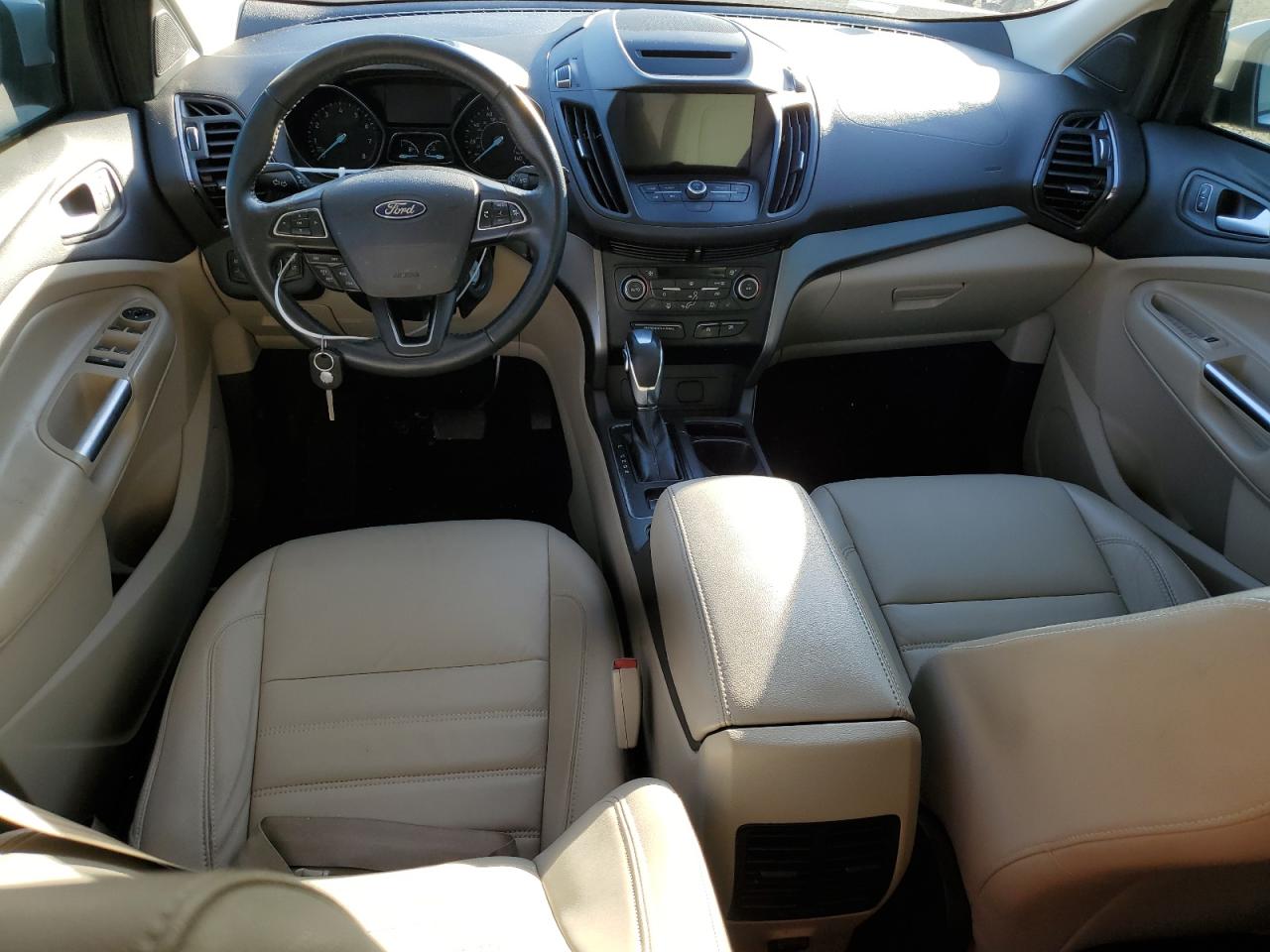 2018 Ford Escape VIN 1FMCU0HD7JUB95447 Copart auction photo, front end damage thumbnail 8