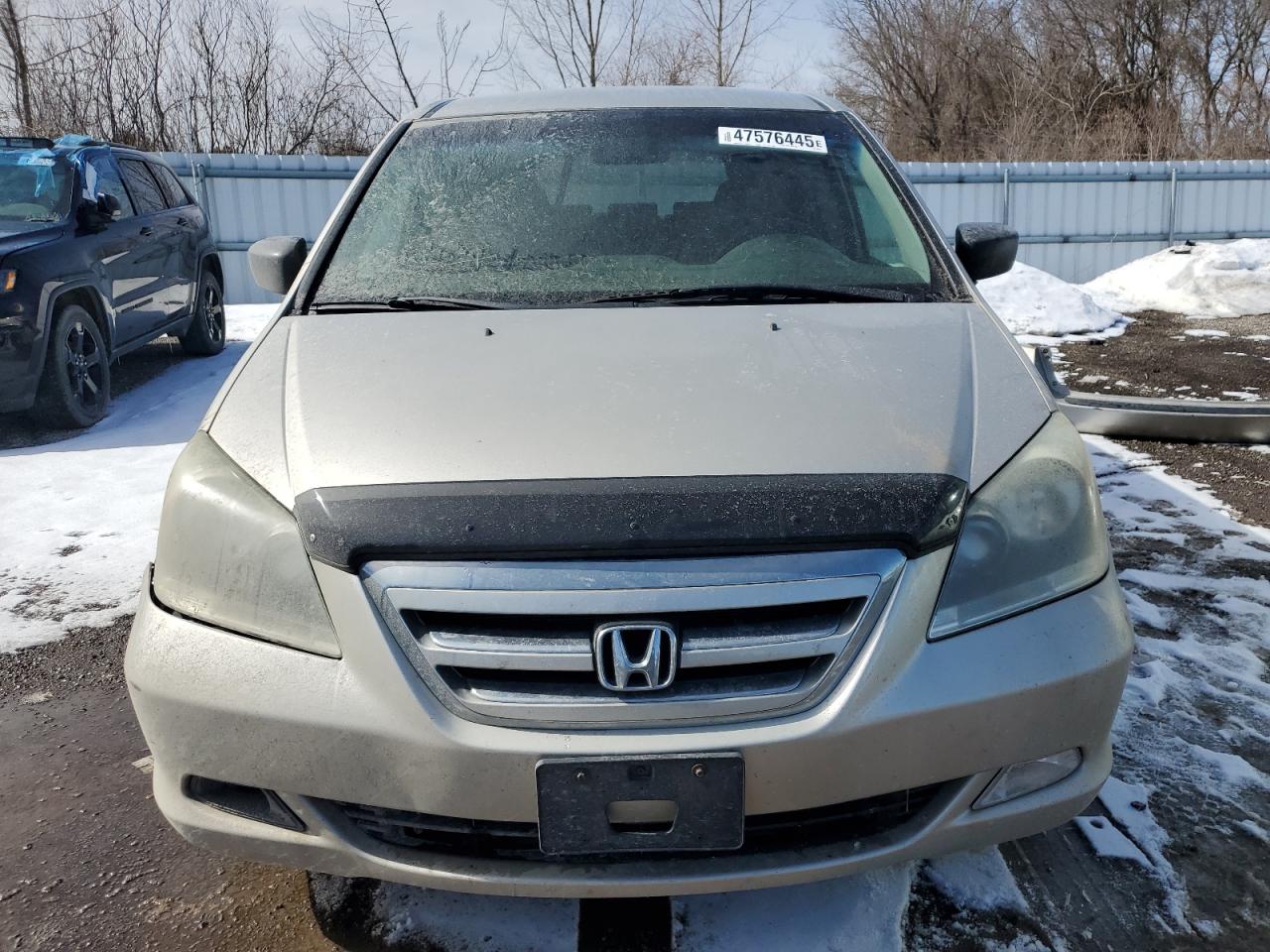 2007 Honda Odyssey VIN 5FNRL38227B030179 Copart auction photo, rear end / front end damage thumbnail 5
