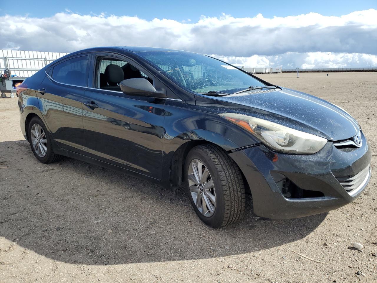 2015 Hyundai Elantra VIN 5NPDH4AEXFH625500 Copart auction photo, vandalism / minor dent/scratches damage thumbnail 4