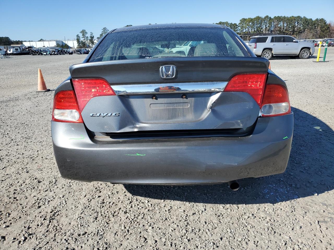 2011 Honda Civic VIN 19XFA1F9XBE022097 Copart auction photo, all over damage thumbnail 6