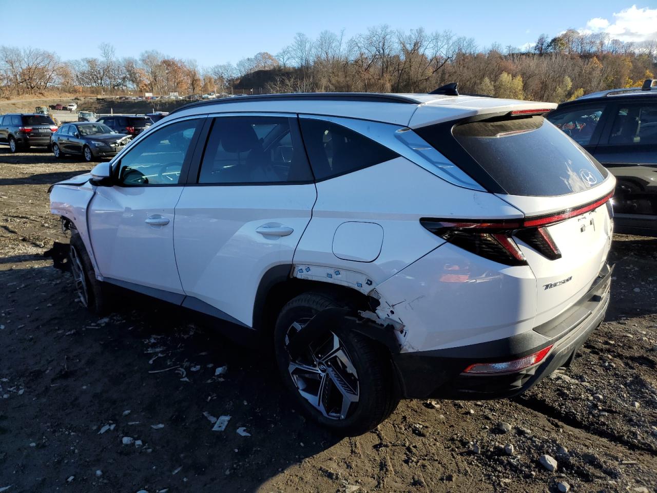 2023 Hyundai Tucson VIN 5NMJFCAE1PH282951 Copart auction photo, all over damage thumbnail 2