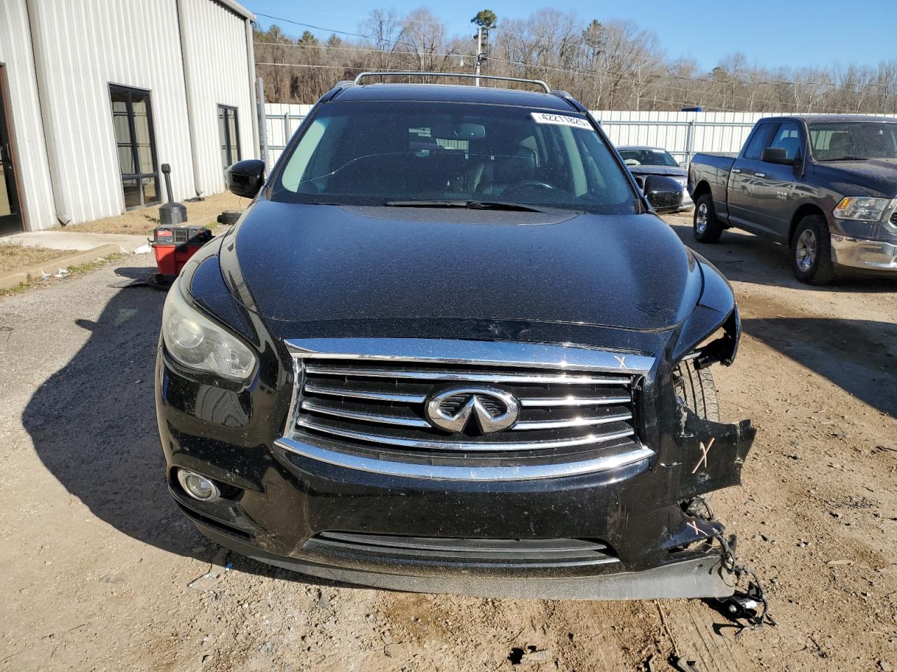 2014 Infiniti QX60 VIN 5N1AL0MN6EC523395 Copart auction photo, front end damage thumbnail 5