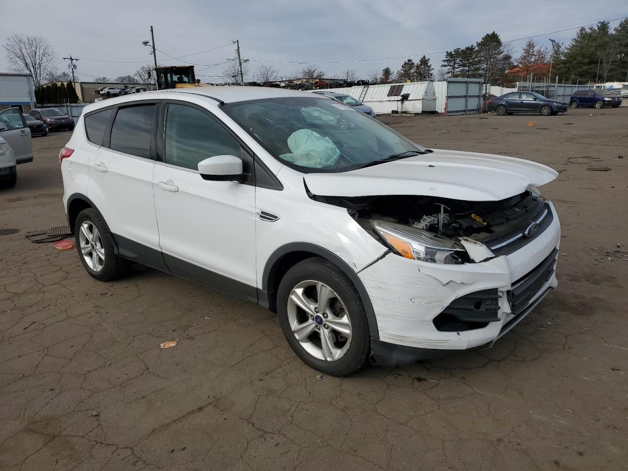 2015 Ford Escape VIN 1FMCU9GX1FUA86280 Copart auction photo, front end damage thumbnail 4