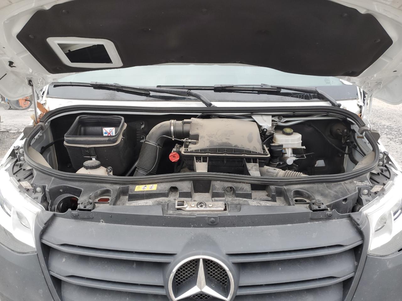 2023 Mercedes-Benz Sprinter VIN W1Y40CHY4PT143681 Copart auction photo, side damage thumbnail 12