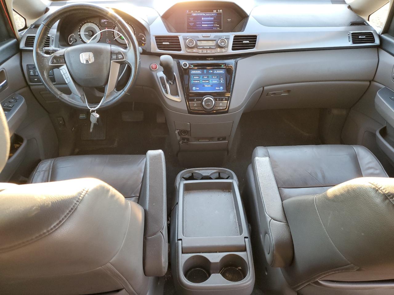 2014 Honda Odyssey VIN 5FNRL5H64EB003142 Copart auction photo, all over damage thumbnail 8