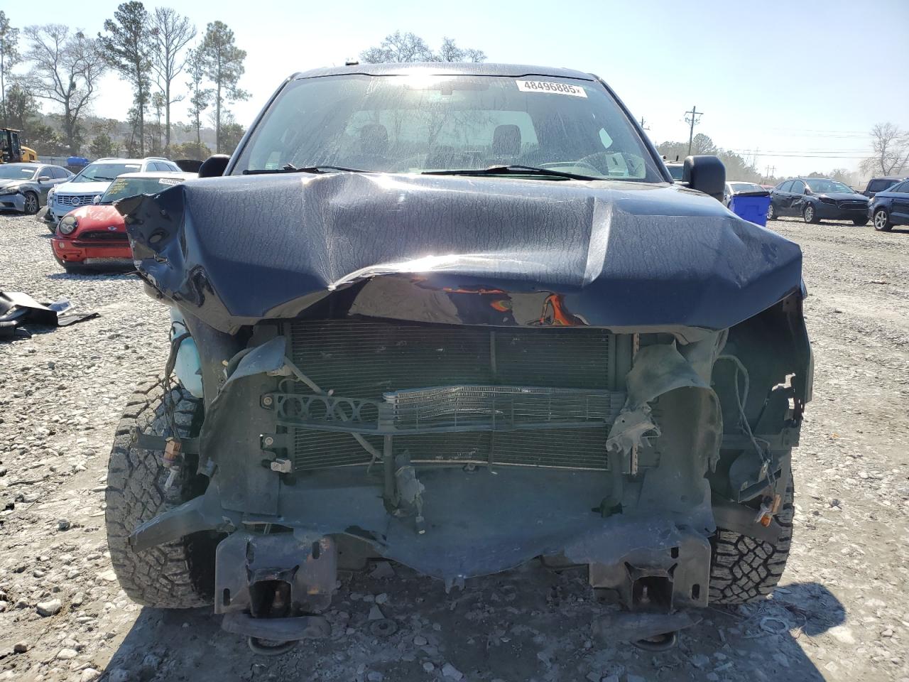 2017 Ford F-150 VIN 1FTEW1EF7HFA77657 Copart auction photo, front end / rear end damage thumbnail 5