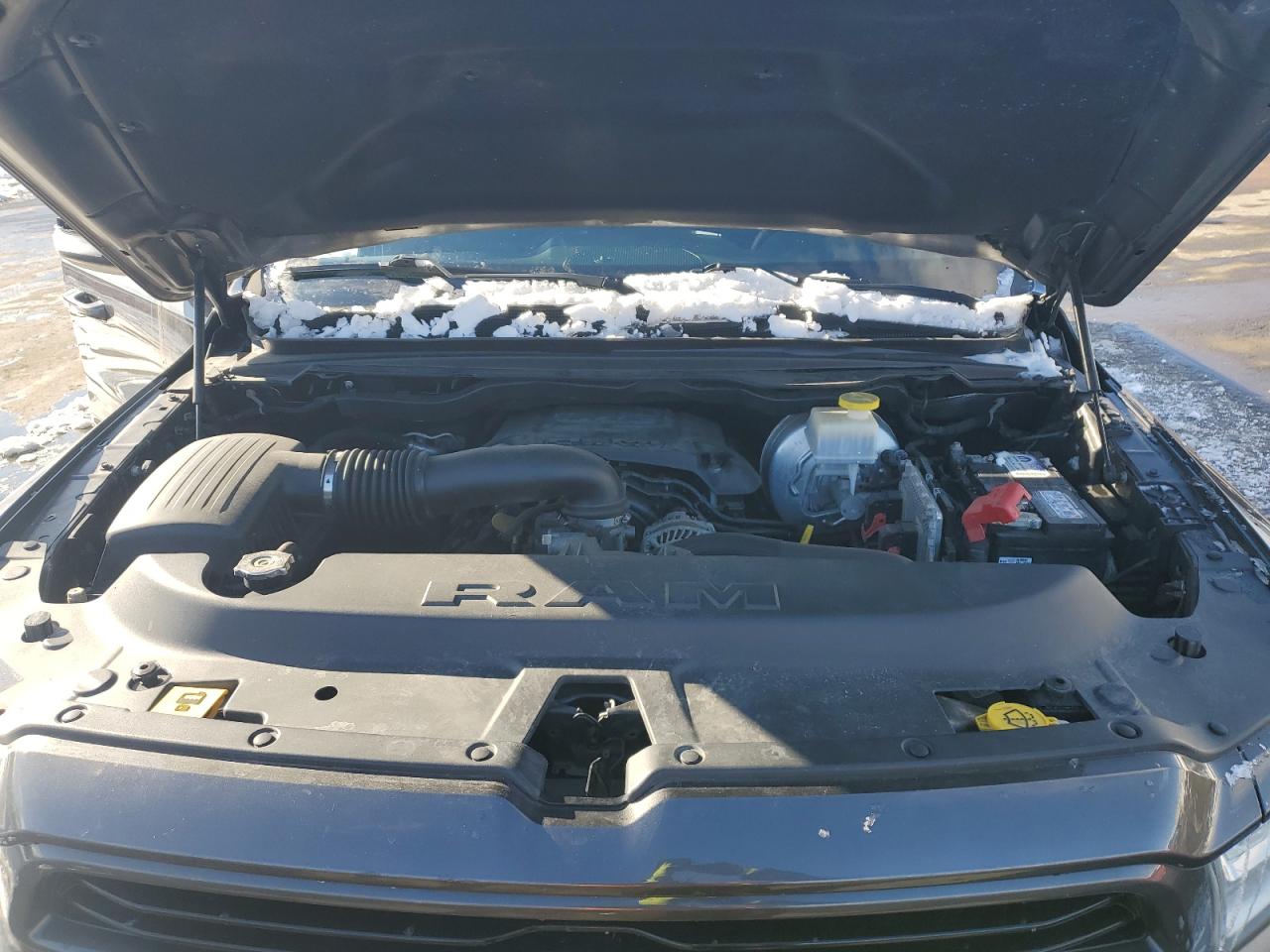 2019 RAM 1500 VIN 1C6SRFFT0KN608648 Copart auction photo, side / front end damage thumbnail 11