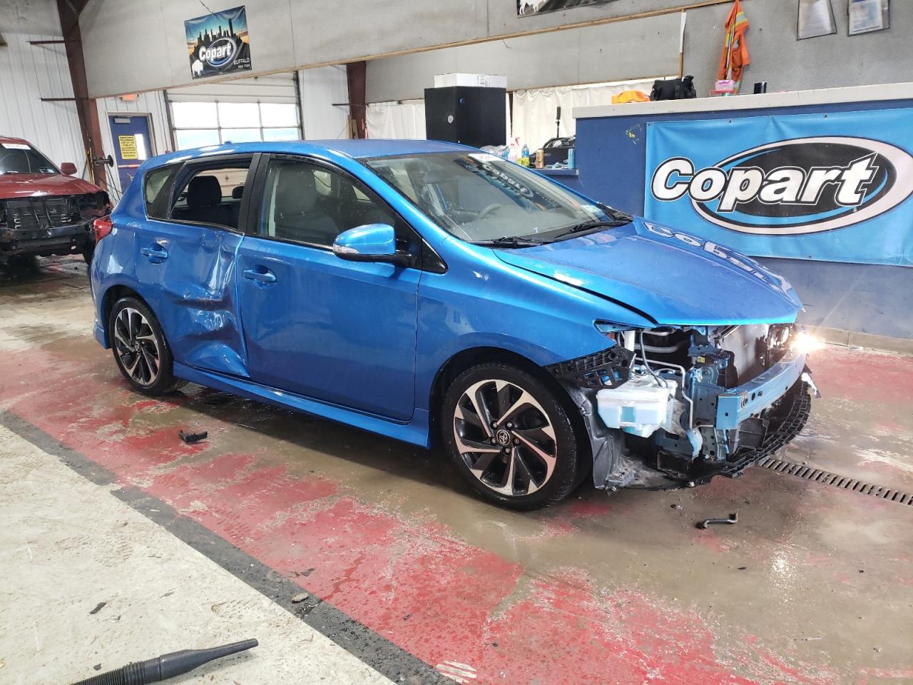 2017 Toyota Corolla VIN JTNKARJE3HJ538147 Copart auction photo, side / front end damage thumbnail 4