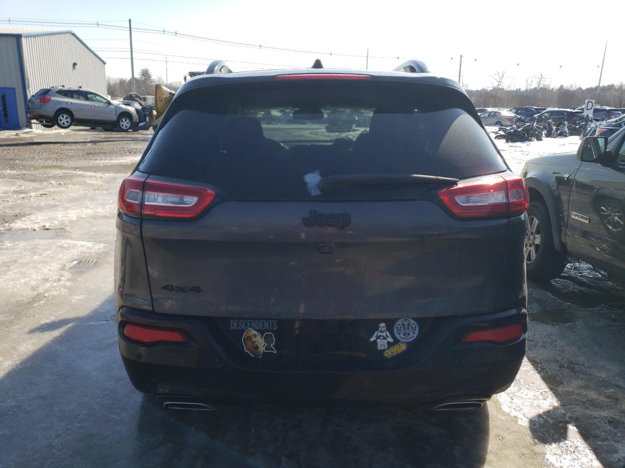 2018 Jeep Grand Cherokee VIN 1C4PJMCX1JD588724 Copart auction photo, front end / minor dent/scratches damage thumbnail 6