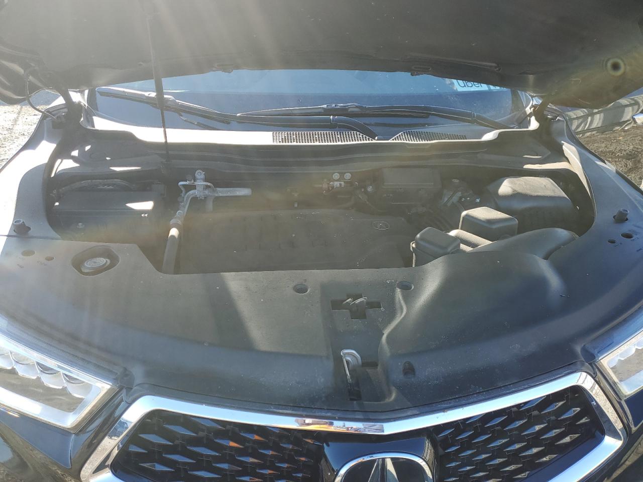 2020 Acura MDX VIN 5J8YD4H37LL050248 Copart auction photo, side / rear end damage thumbnail 12