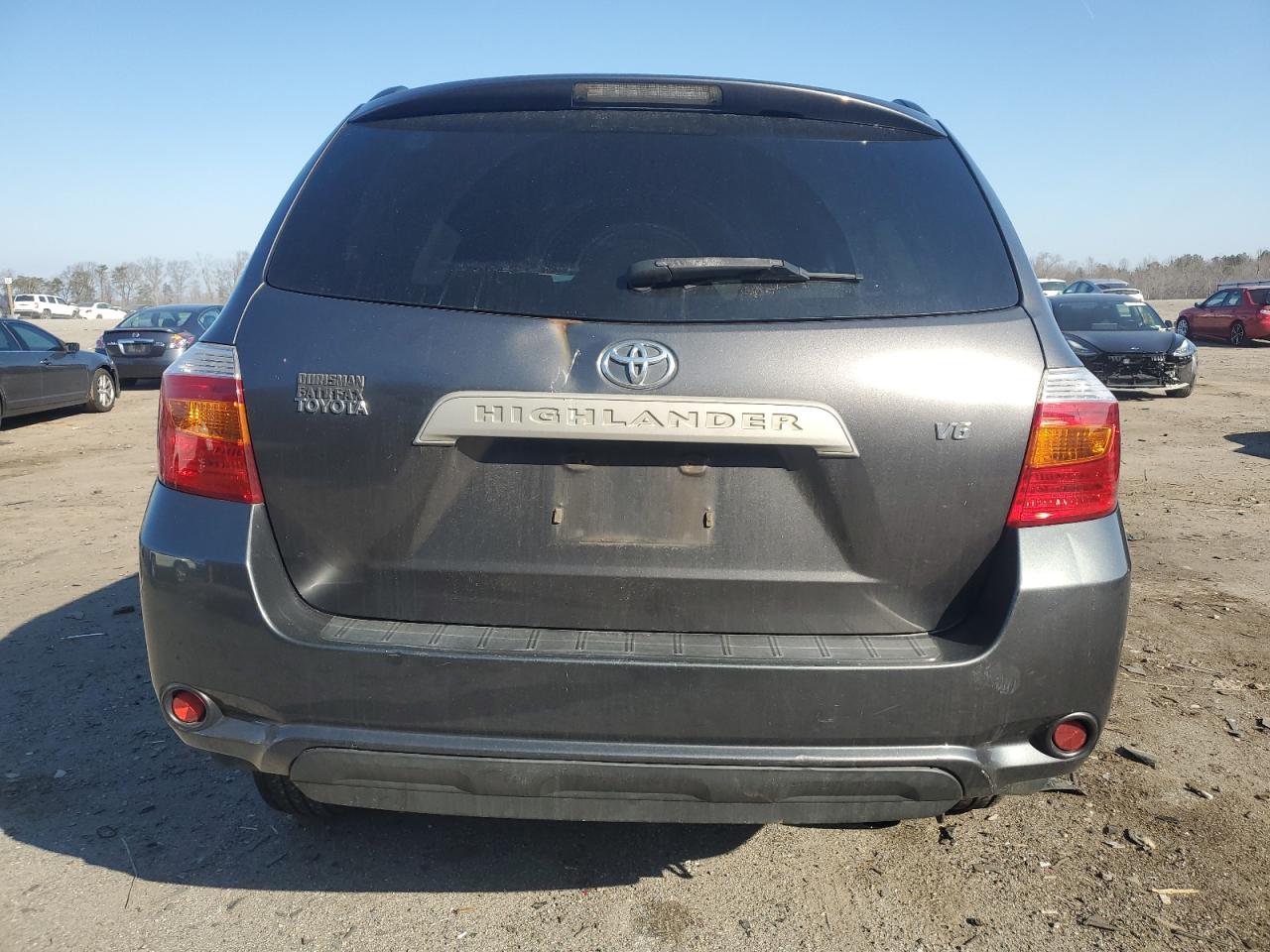 2008 Toyota Highlander VIN JTEDS41A282010826 Copart auction photo, front end / minor dent/scratches damage thumbnail 6