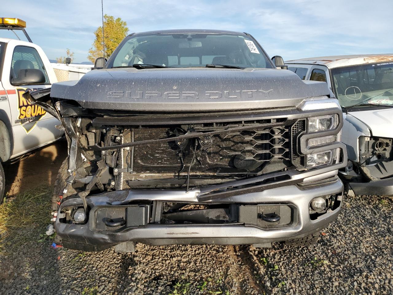 2023 Ford F250 VIN 1FT8W2BT7PEC15098 Copart auction photo, front end / side damage thumbnail 5