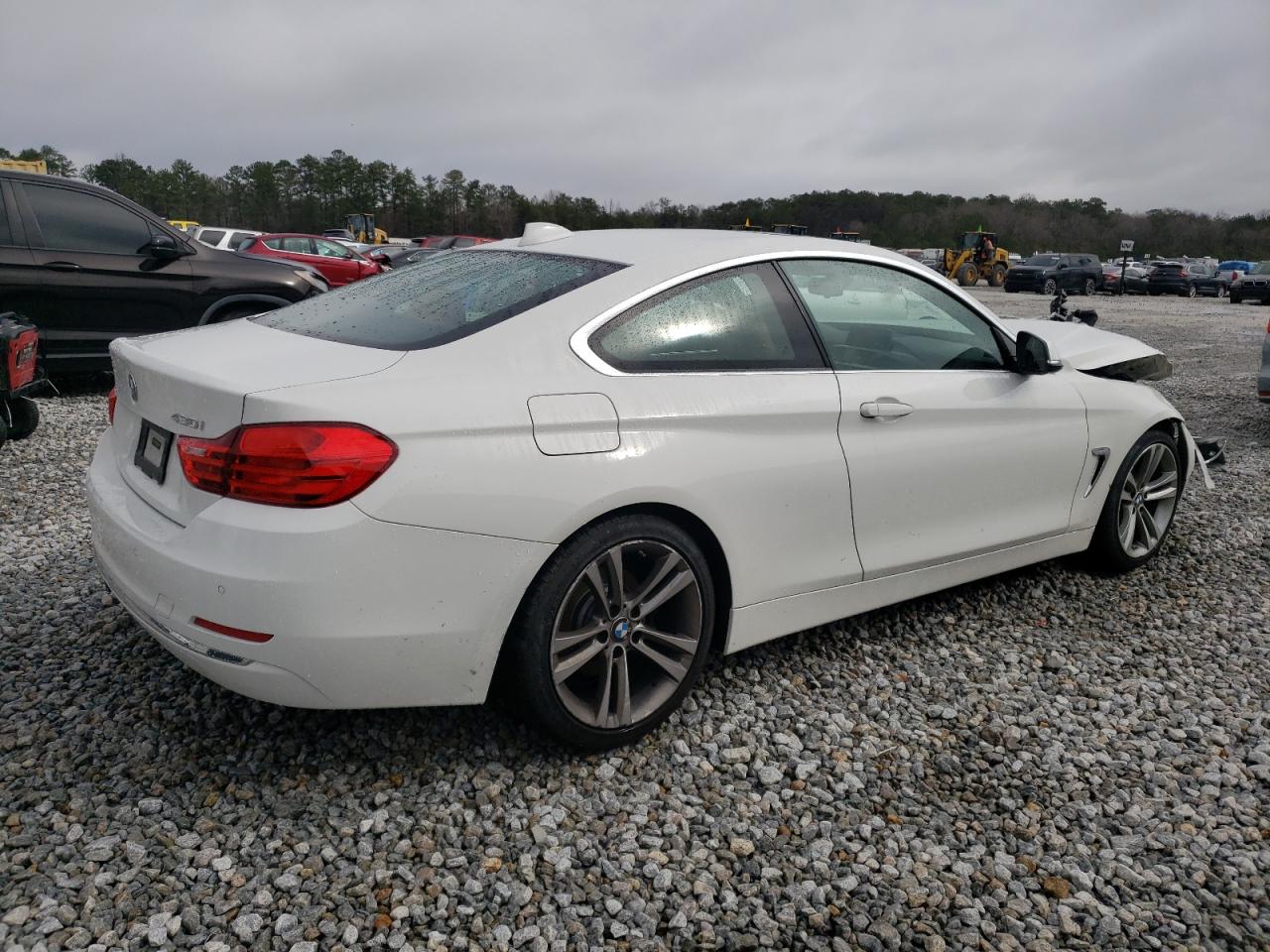 2017 BMW 4er VIN WBA4R7C58HK895564 Copart auction photo, front end damage thumbnail 3