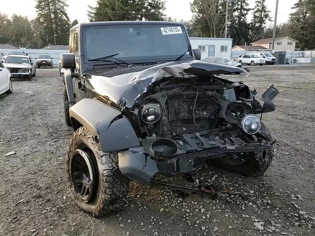 2017 Jeep Wrangler VIN 1C4BJWDG4HL670810 Copart auction photo, front end / undercarriage damage thumbnail 10