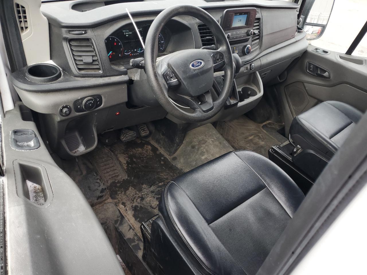 2020 Ford Transit VIN 1FTBR1C89LKB03402 Copart auction photo, rear end damage thumbnail 8
