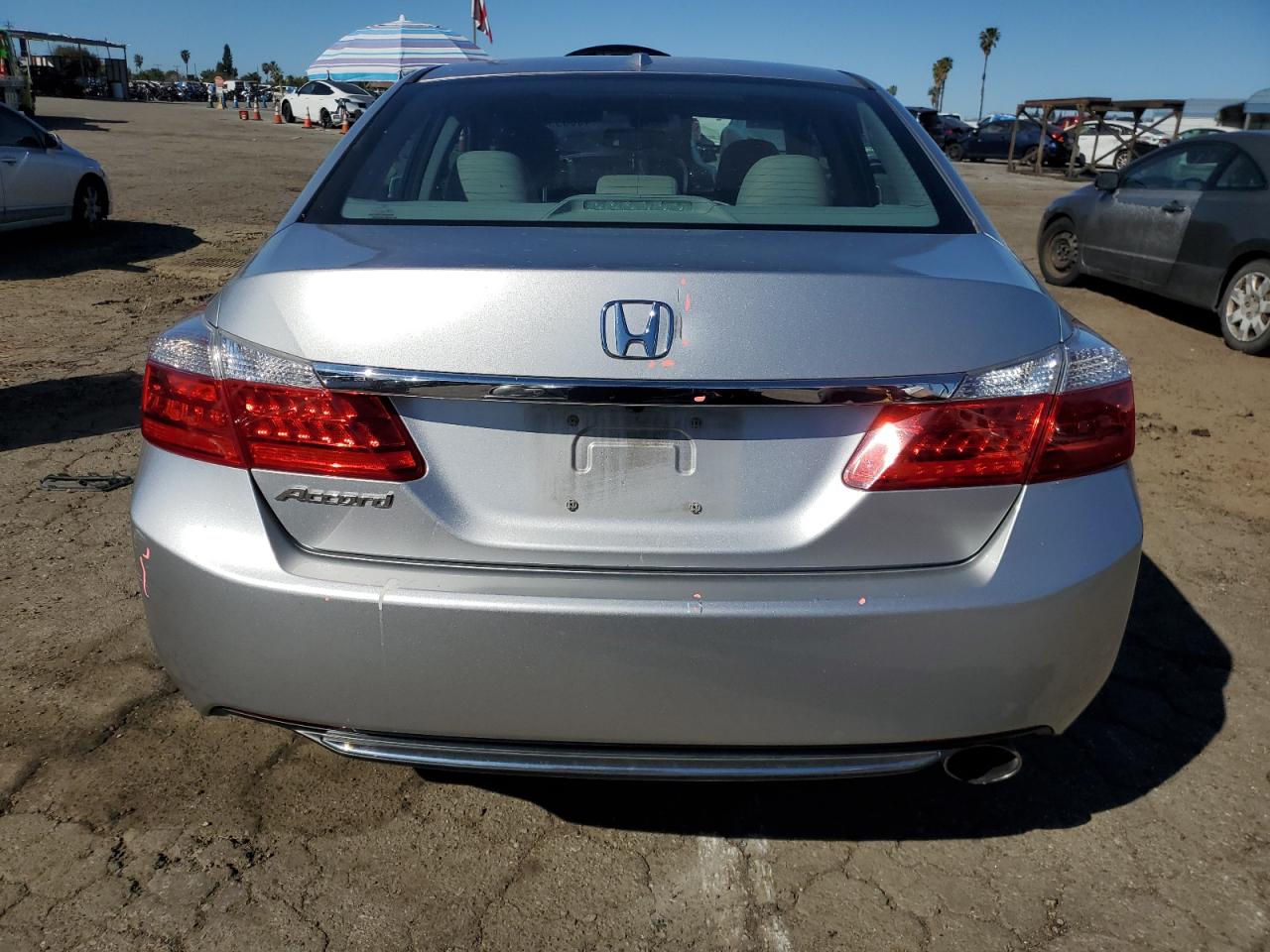 2013 Honda Accord VIN 1HGCR2F82DA168980 Copart auction photo, front end / minor dent/scratches damage thumbnail 6