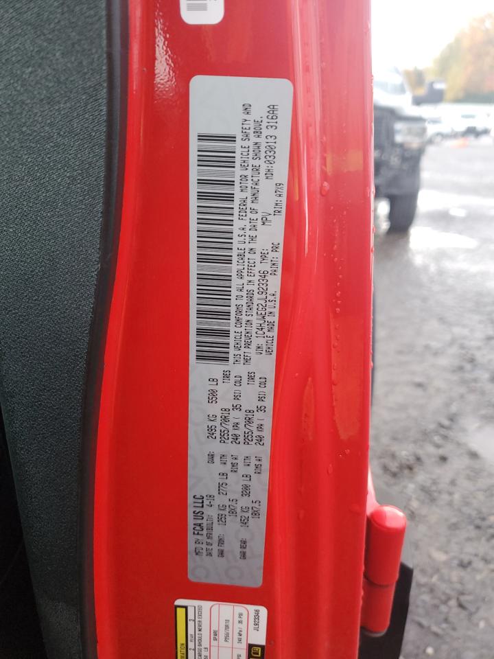 2018 Jeep Wrangler VIN 1C4HJWEG2JL923346 Copart auction photo, undercarriage damage thumbnail 12