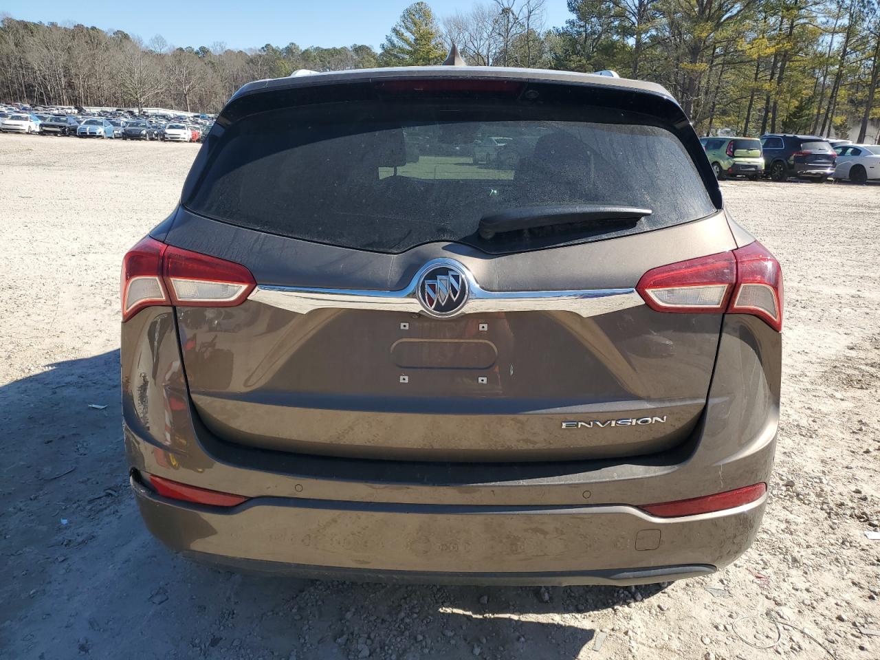 2019 Buick Envision VIN LRBFXCSA9KD105174 Copart auction photo, rear end damage thumbnail 6