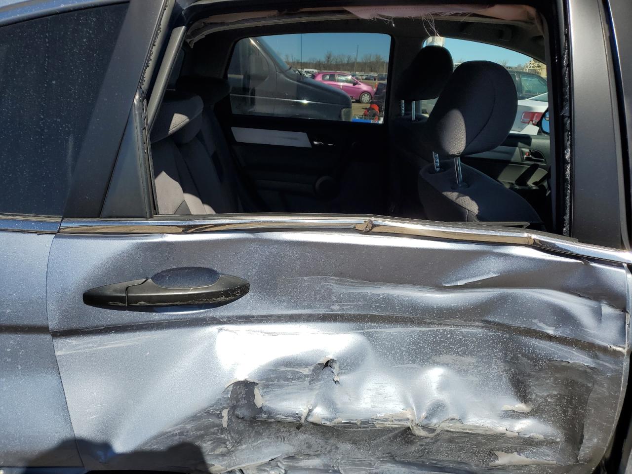 2011 Honda CR-V VIN 5J6RE4H49BL098111 Copart auction photo, side damage thumbnail 11