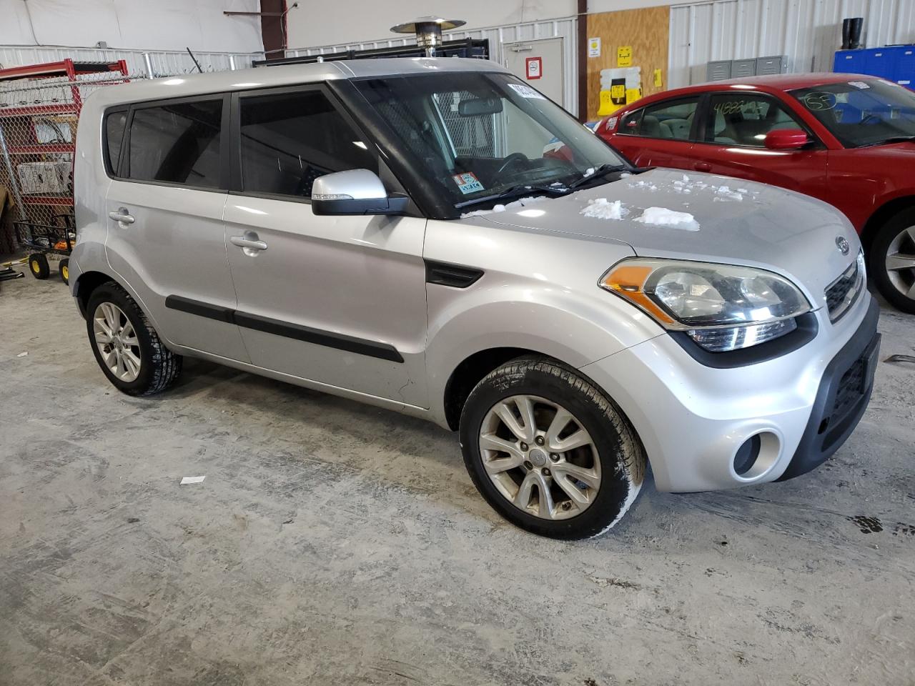 2012 KIA Soul VIN KNDJT2A62C7367147 Copart auction photo, side damage thumbnail 4