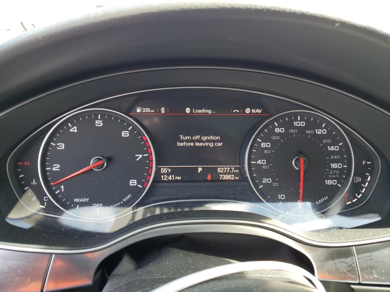 2018 Audi A7 VIN WAUW3AFC3JN015442 Copart auction photo, front end / side damage thumbnail 9