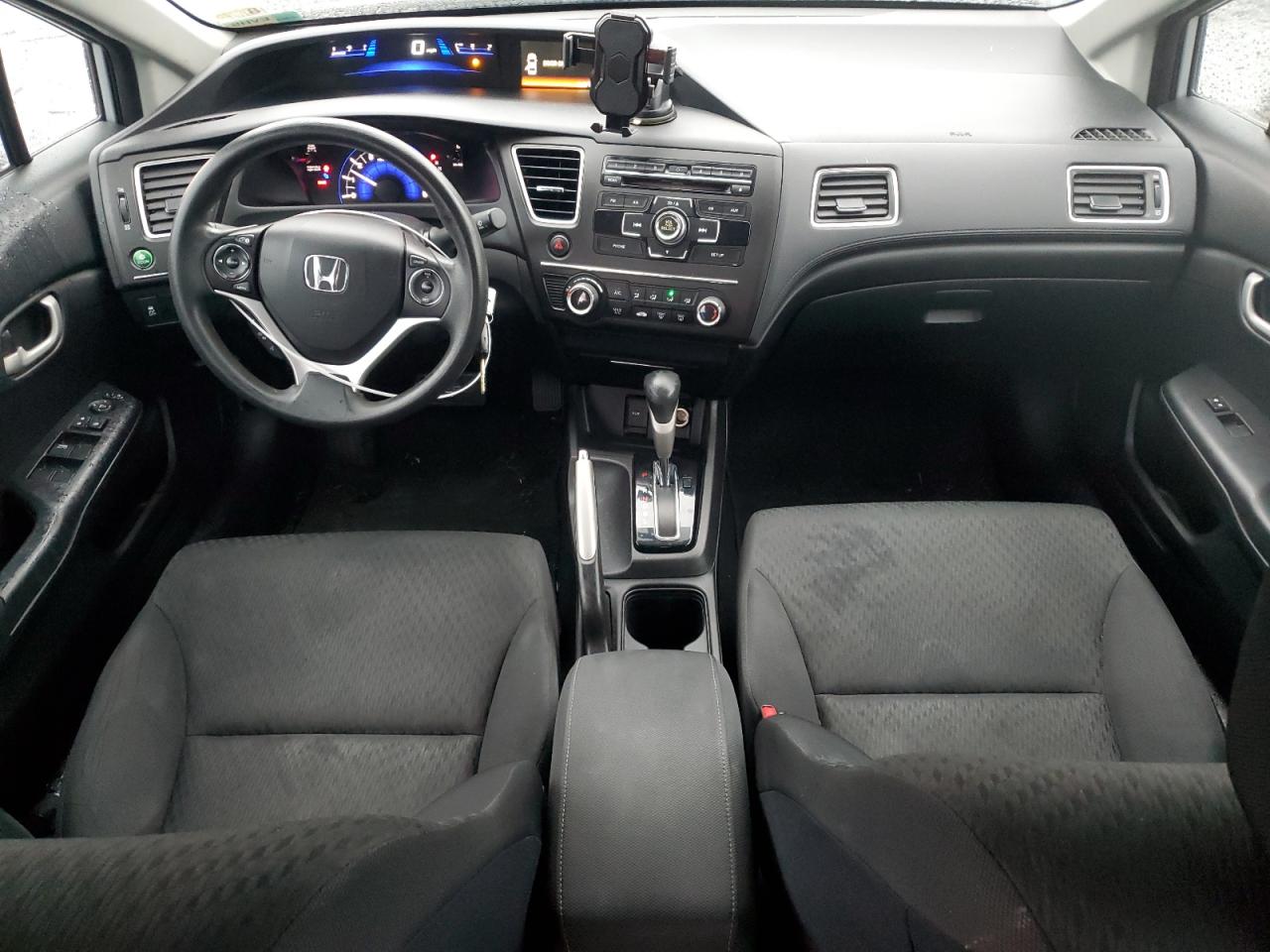2014 Honda Civic VIN 2HGFB2F51EH527116 Copart auction photo, front end / minor dent/scratches damage thumbnail 8