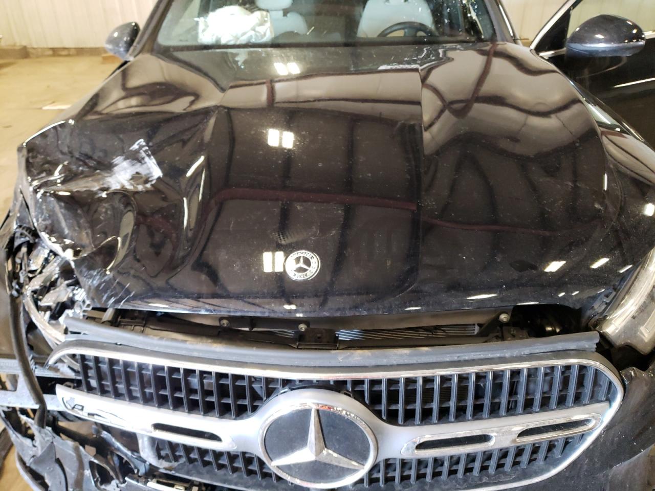 2024 Mercedes-Benz GLC VIN W1NKM4HB0RF086603 Copart auction photo, front end / side damage thumbnail 13