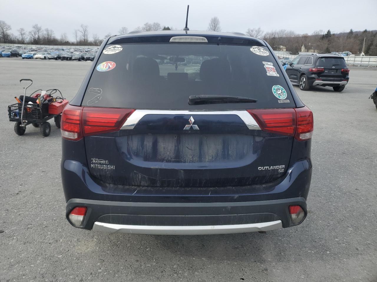 2016 Mitsubishi Outlander VIN JA4AZ3A33GZ048788 Copart auction photo, side / front end damage thumbnail 6