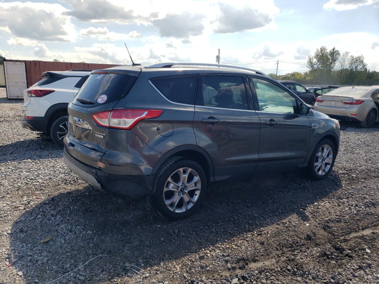 2015 Ford Escape VIN 1FMCU0J9XFUA92147 Copart auction photo, rear end damage thumbnail 3