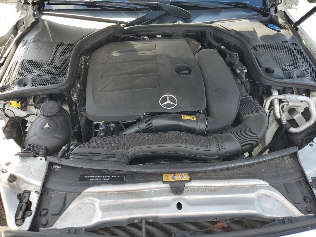 2019 Mercedes-Benz C-klasse VIN WDDWK8DB4KF792402 Copart auction photo, front end damage thumbnail 12