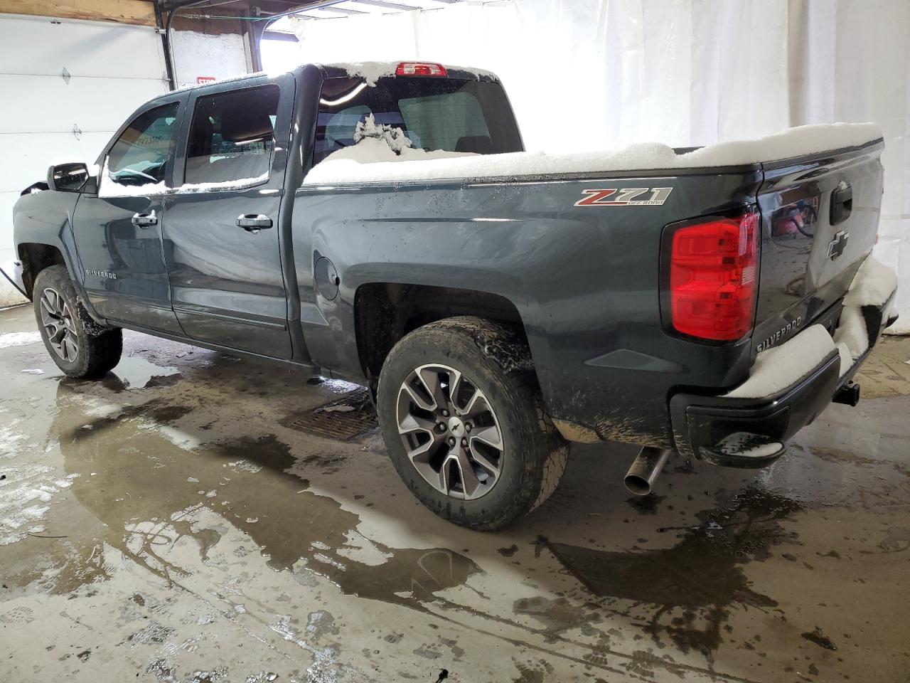 2017 Chevrolet Silverado VIN 3GCUKREC2HG415606 Copart auction photo, front end damage thumbnail 2