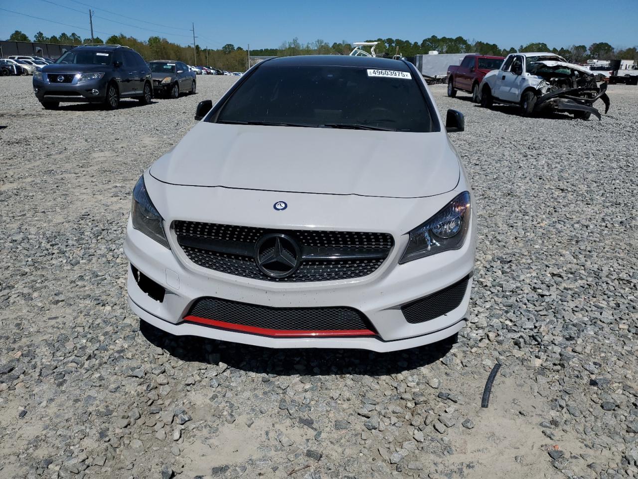2015 Mercedes-Benz CLA-klasse VIN WDDSJ4EB9FN175355 Copart auction photo, rear end / side damage thumbnail 5
