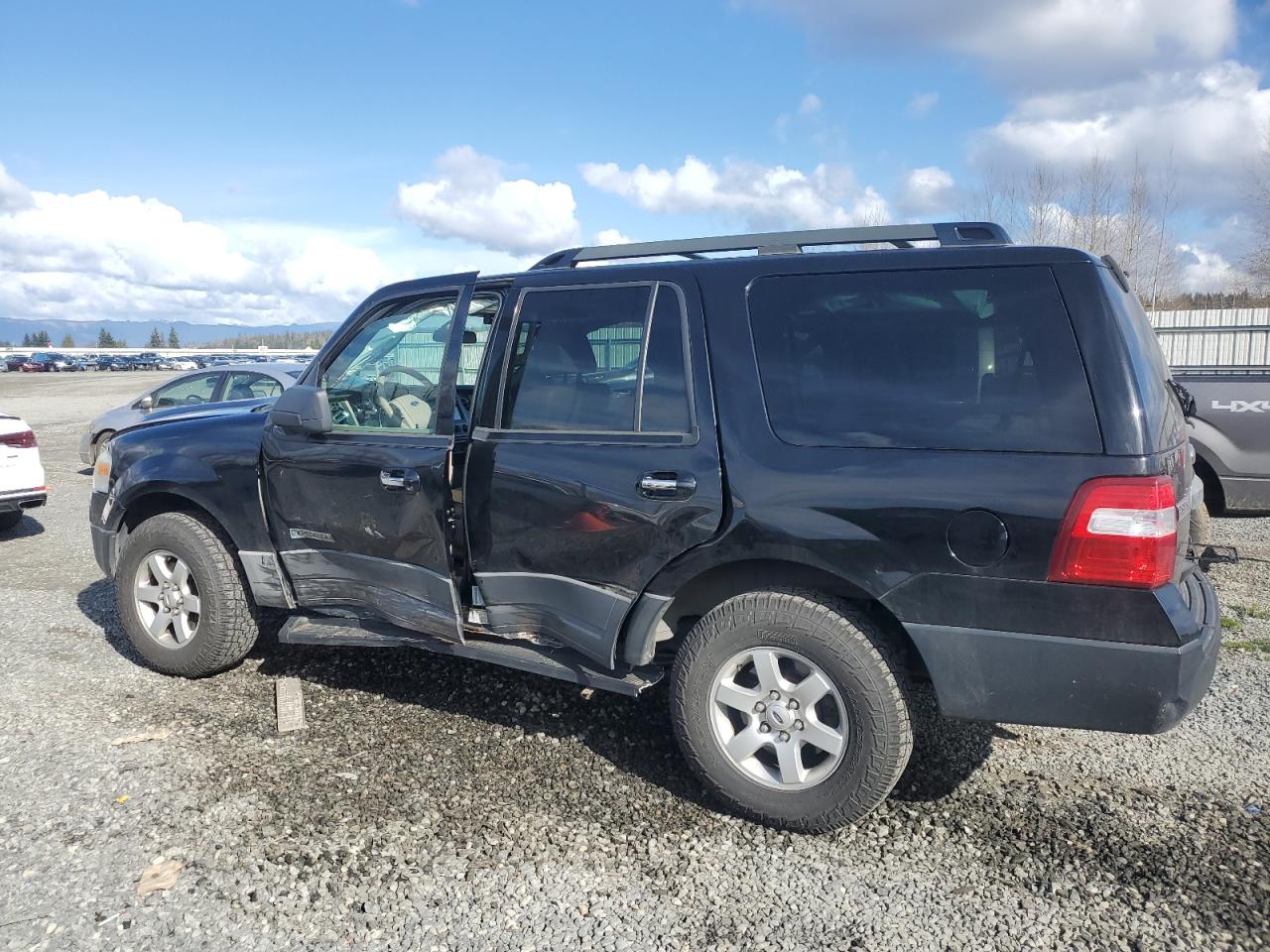 2007 Ford Expedition VIN 1FMFU16537LA59488 Copart auction photo, side damage thumbnail 2
