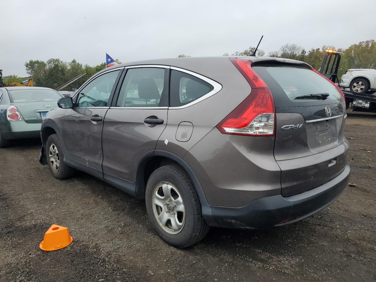 2014 Honda CR-V VIN 5J6RM4H35EL000545 Copart auction photo, front end / minor dent/scratches damage thumbnail 2