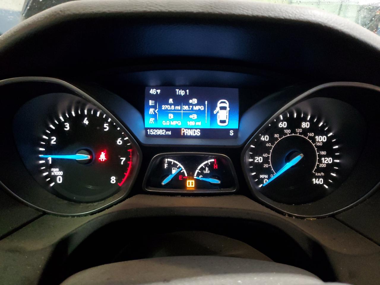 2015 Ford Focus VIN 1FADP3F21FL201071 Copart auction photo, front end damage thumbnail 9