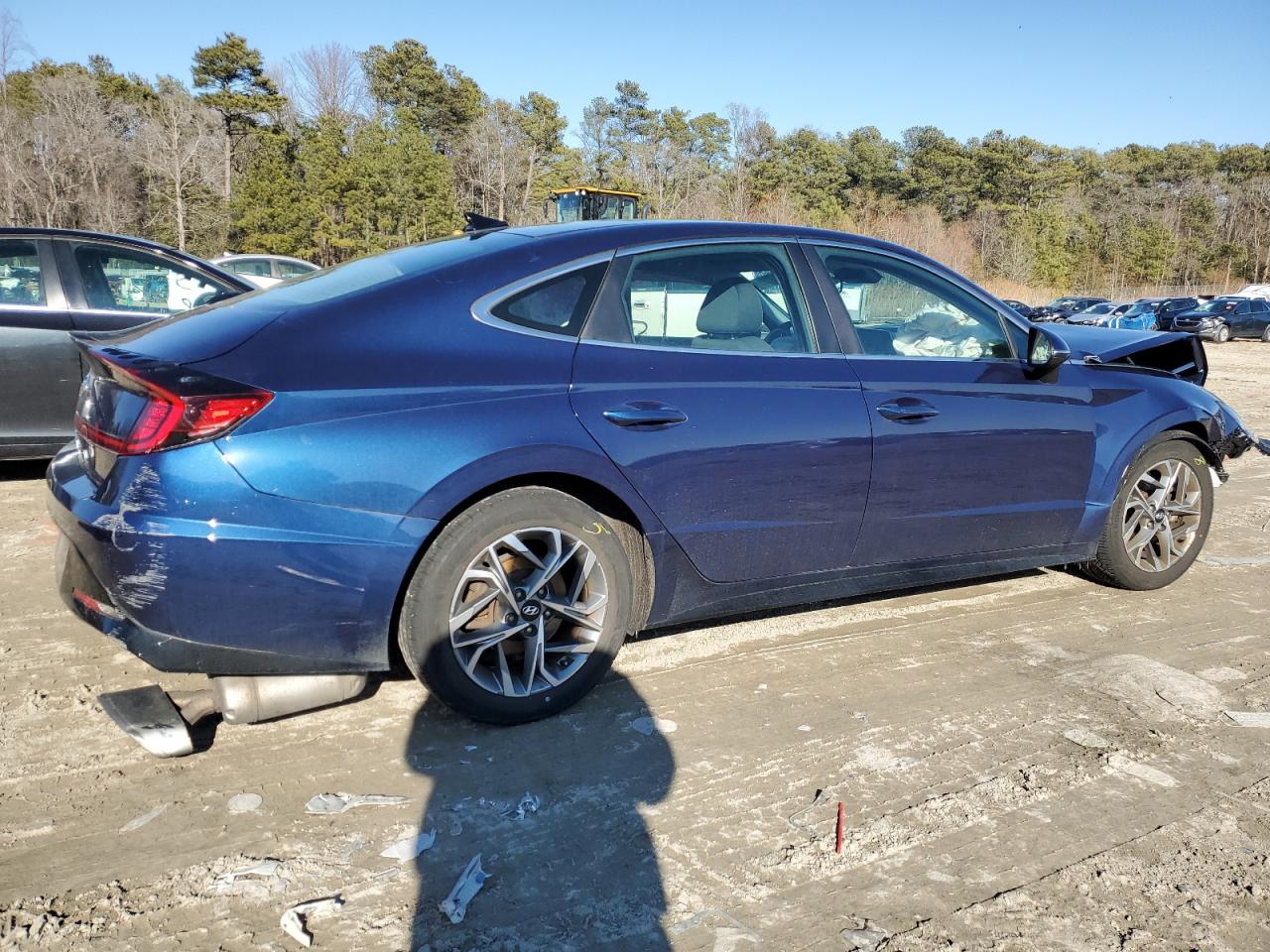 2022 Hyundai Sonata VIN 5NPEL4JA5NH133505 Copart auction photo, front end damage thumbnail 3