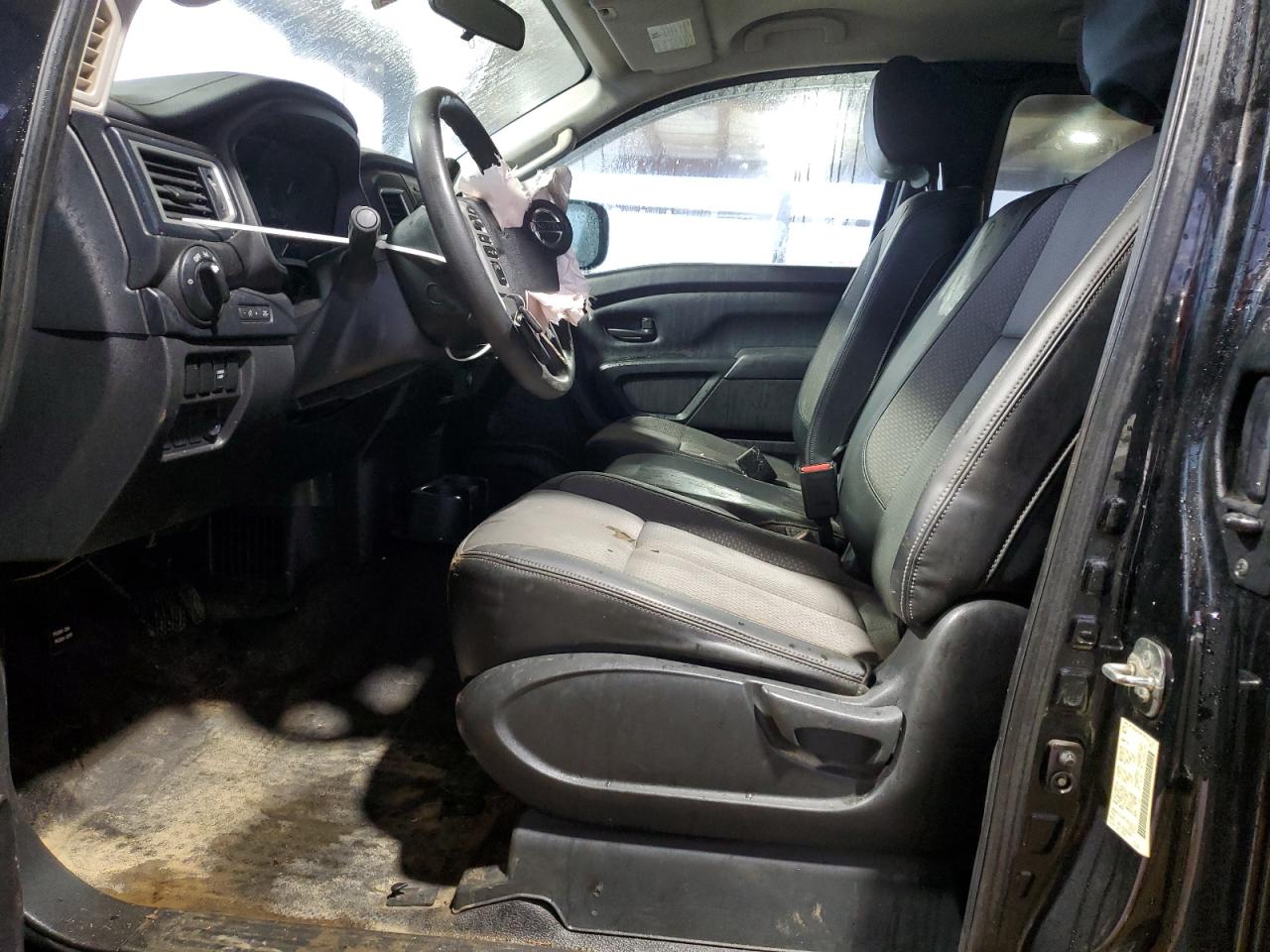 2017 Nissan Titan VIN 1N6AA1CK1HN562022 Copart auction photo, front end damage thumbnail 7