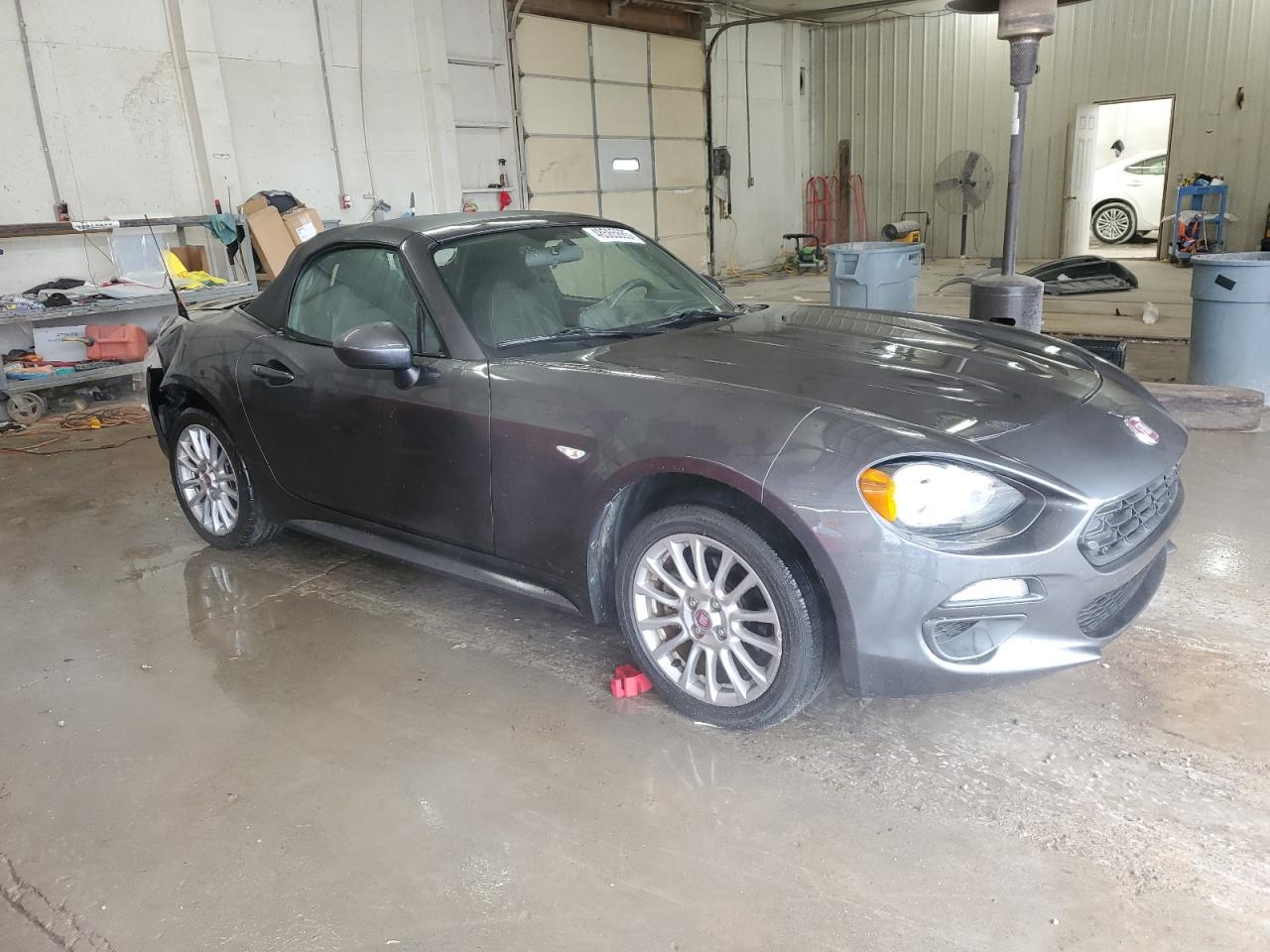 2018 Fiat 124 Spider VIN JC1NFAEK3J0138327 Copart auction photo, rear end / side damage thumbnail 4