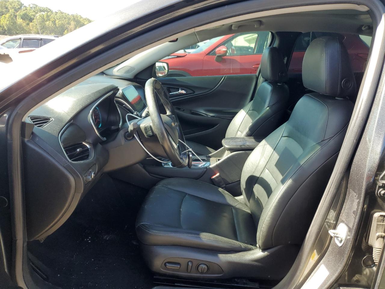 2016 Chevrolet Malibu VIN 1G1ZE5ST6GF187757 Copart auction photo, front end / side damage thumbnail 7